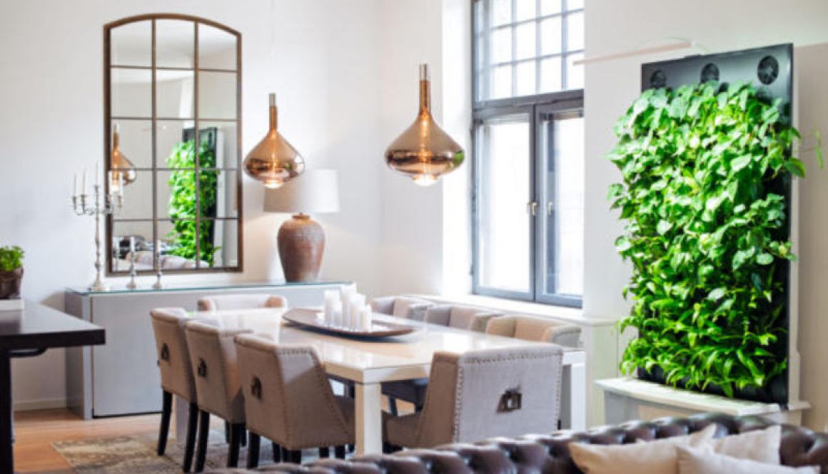 Naava Green Wall Brings Indoors the Power of 10000 Houseplants. Photo Credit Naava